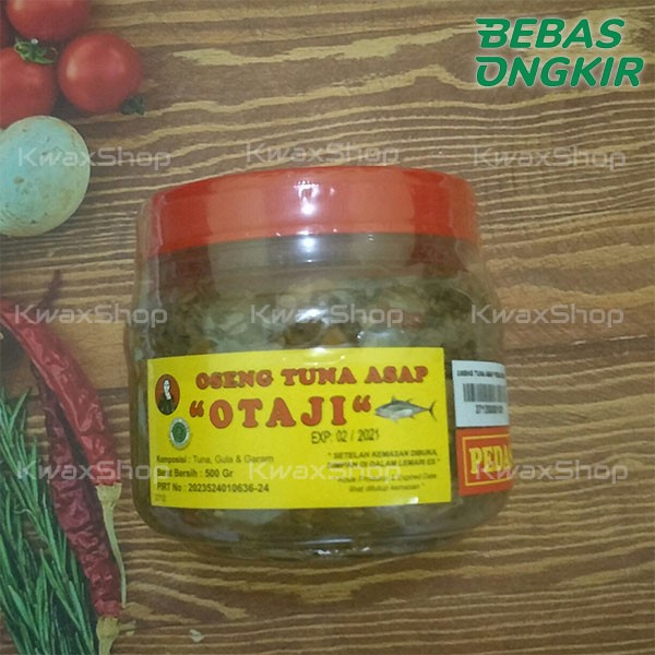 

✨COD✨ Otaji Oseng Tuna Asap 500gram - Original, Standar