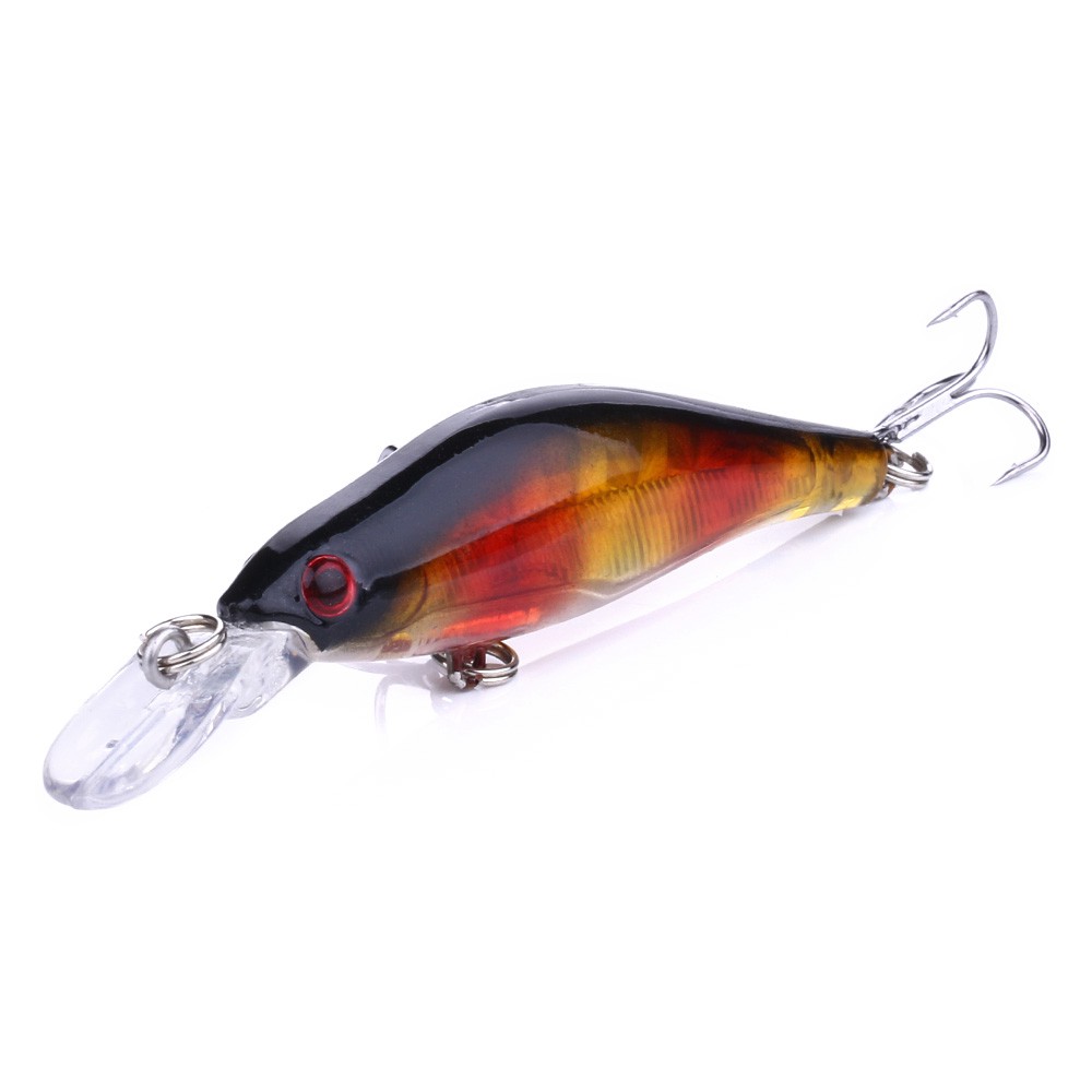 HENGJIA 16pcs minnow crankbait umpan pancing swimbait fishing lure ikan bass memancing peralatan