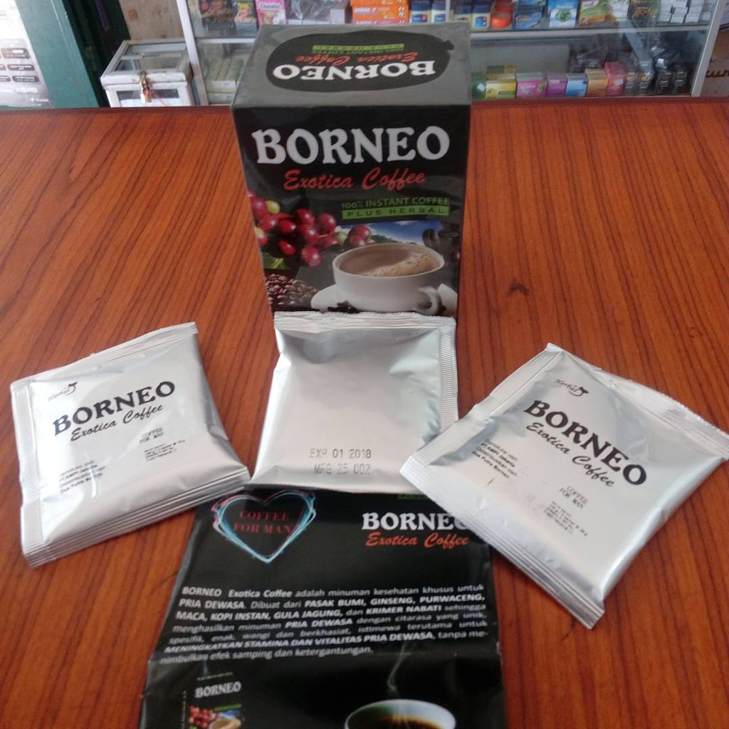 BORNEO PREMIUM BLEND COFFE - KOPI HERBAL ASLI 100% ORIGINAL