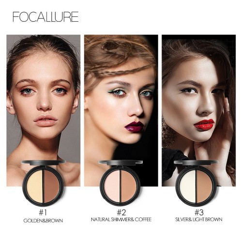 ★ BB ★ Focallure Contour Highlighter Powder - FA05 - FA 05