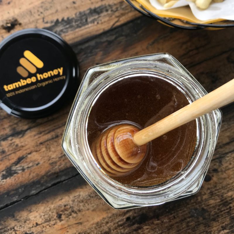 

350 gr - Madu Premium Multiflora Blossom 100% Asli dan Murni - Tambee Honey