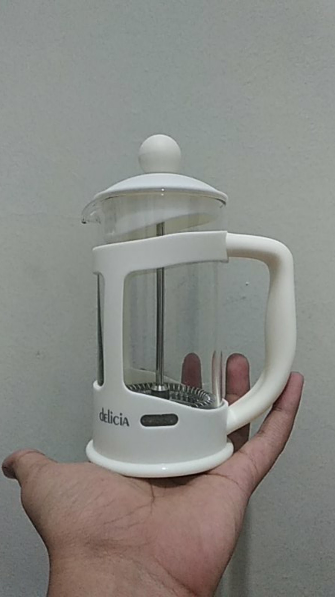 Delicia Pembuat Kopi Dan Teh French Press 350 Ml