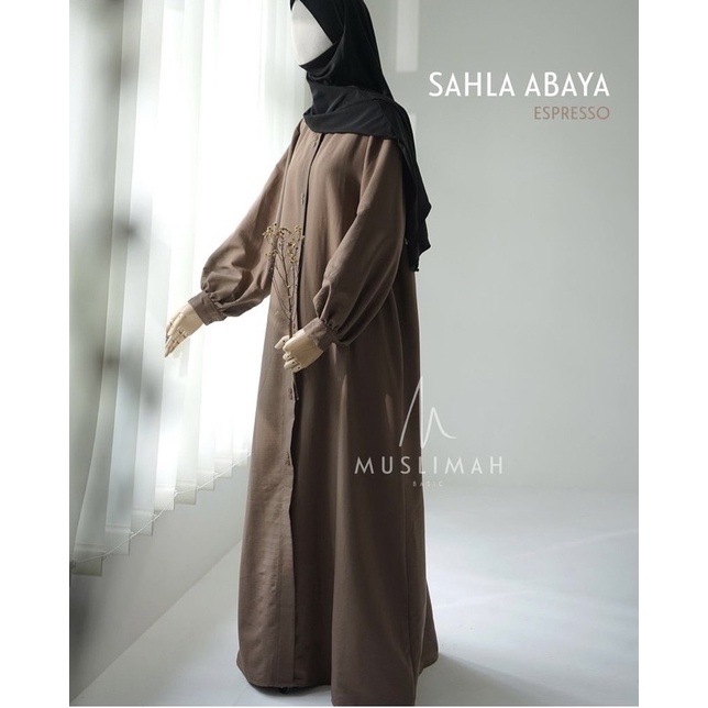 sahla abaya muslimah basic