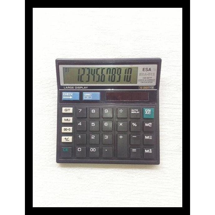 

Big Sale Kalkulator Kw - 512 ( Mirip Citizen Ct-512 ) Barang Bagus