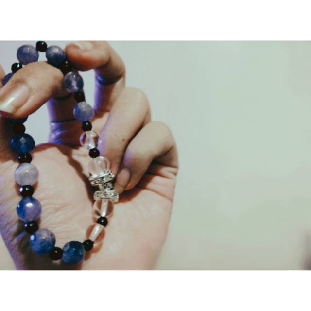 Gelang batu healing with consul case