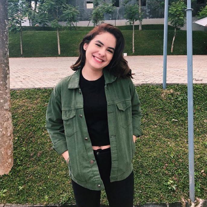 OVERSIZE JAKET HIJAU ARMY - HIJAU TUA BEST QUALITY