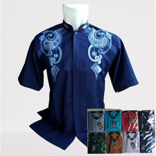 super murah baju koko warna bahan katun /baju koko warna bahan supernova/best seller/COD