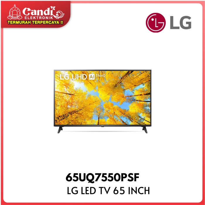 LG UHD Smart TV 65 Inch Real 4K 65UQ7550PSF