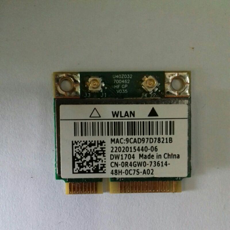 TN Wifi Card Wireless Laptop Dell Inspiron 14 3000 P53G