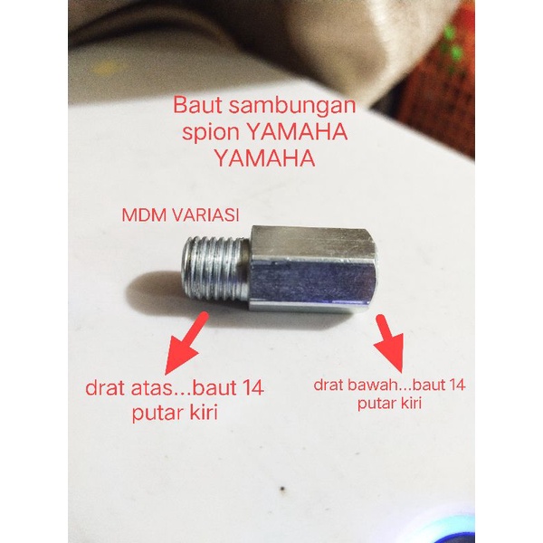 Jual Baut Sambungan Spion Yamaha Ke Yamaha Shopee Indonesia