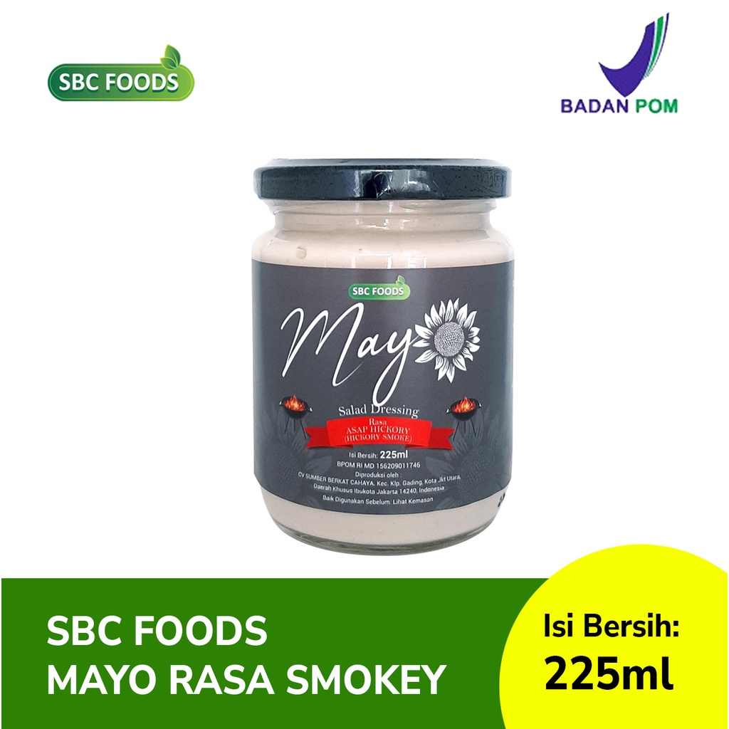 

SBC MAYO Mayonaise Eggless Creamy Rasa Smokey 225 mL