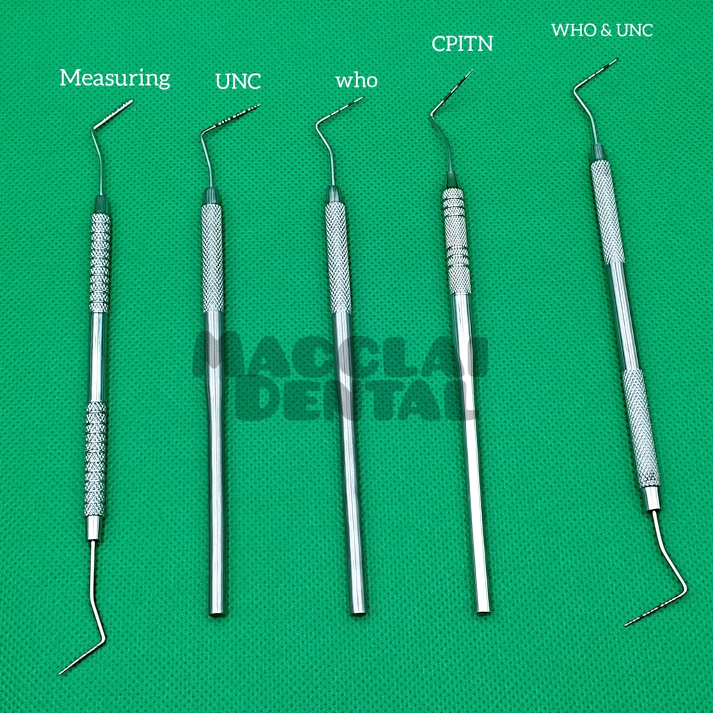 PERIODONTAL PROBES  WHO CPITN WILIAM MEASURING PROBE