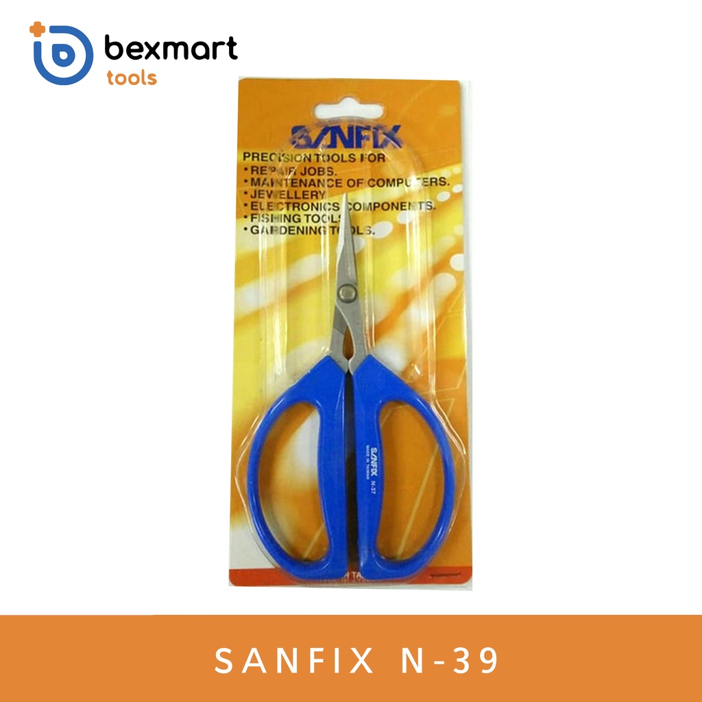 

Gunting Stainless Multifungsi 7.5 Inch Sanfix N-39 - Slim