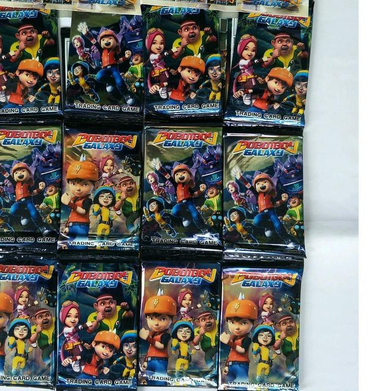 ☂ Big Sales Trading Card Boboiboy 6pak 42kartu Full Hologram Kartu Mainan Anak Murah [SALE]off40% ,,