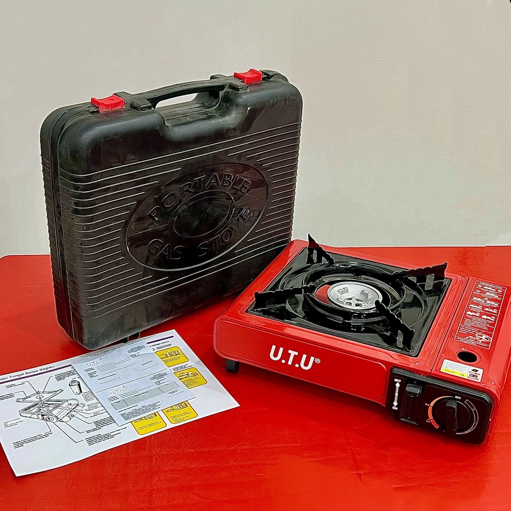 Utu Kompor Gas Portable PG 5006 | Alat Masak Steamboat Shabu Sangwo | Kompor Traveling Travel Piknik