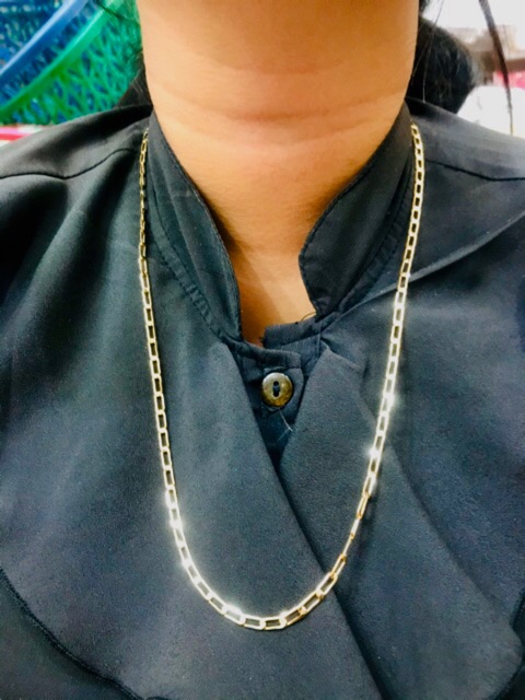 Kalung wanita //kalung rante lapis emas //perhiasan //fassion wanita