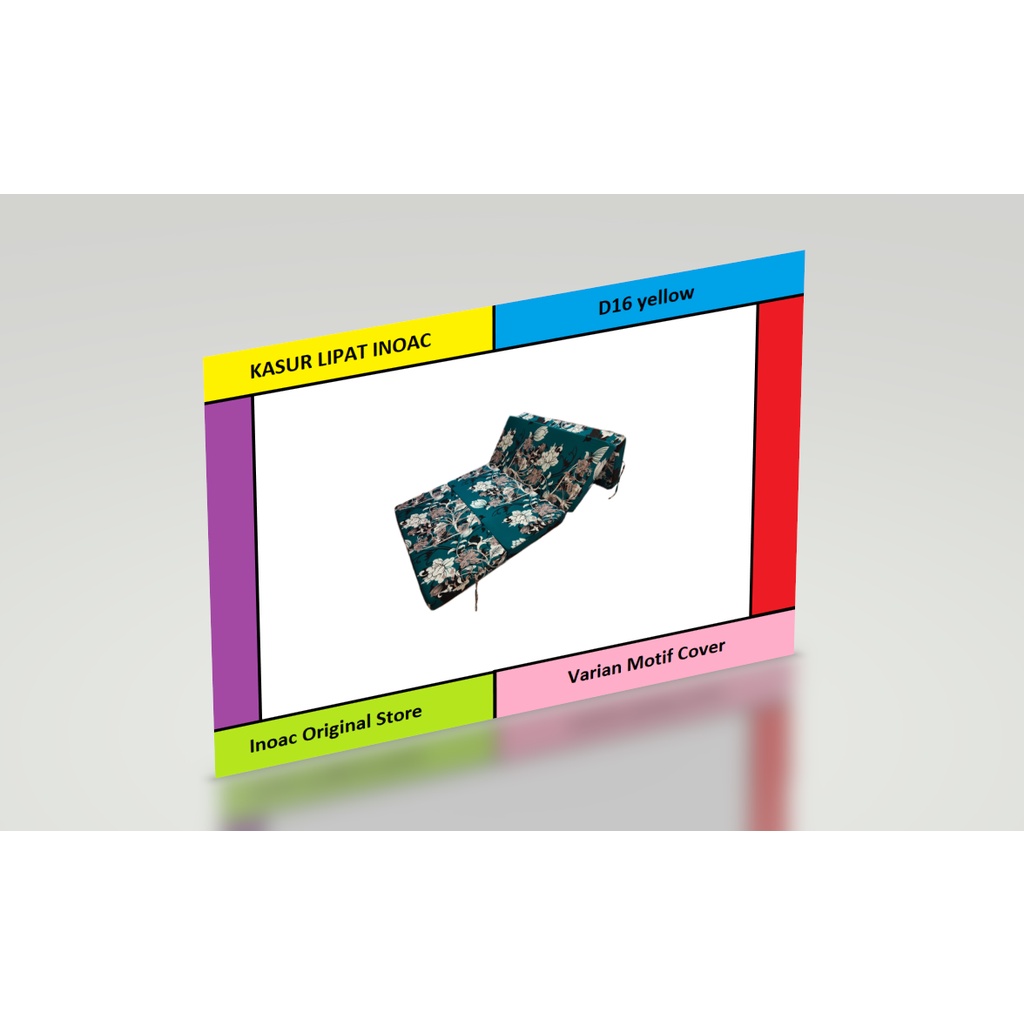 Kasur Lipat Inoac 200x90x10 / Kasur Busa Inoac Lipat Tebal 10cm