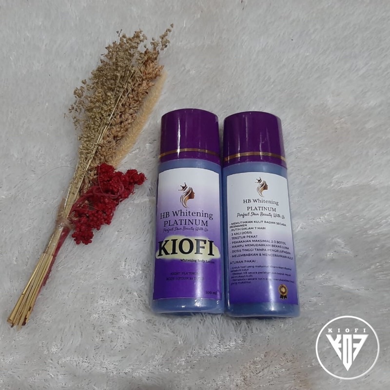 HB PEMUTIH PLATINUM KIOFI | HB DOSTING KLOBE+ KIOFI | HB WHITENING KIOFI