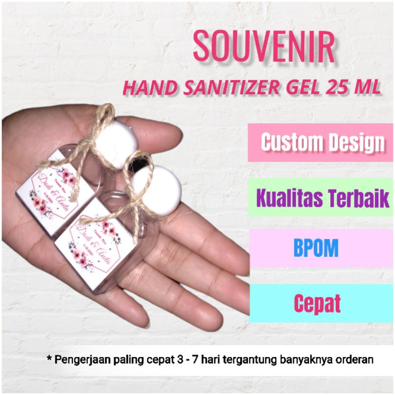 Souvenir Hand Sanitizer 25ml Souvenir hand sanitizer Rustic 25ml