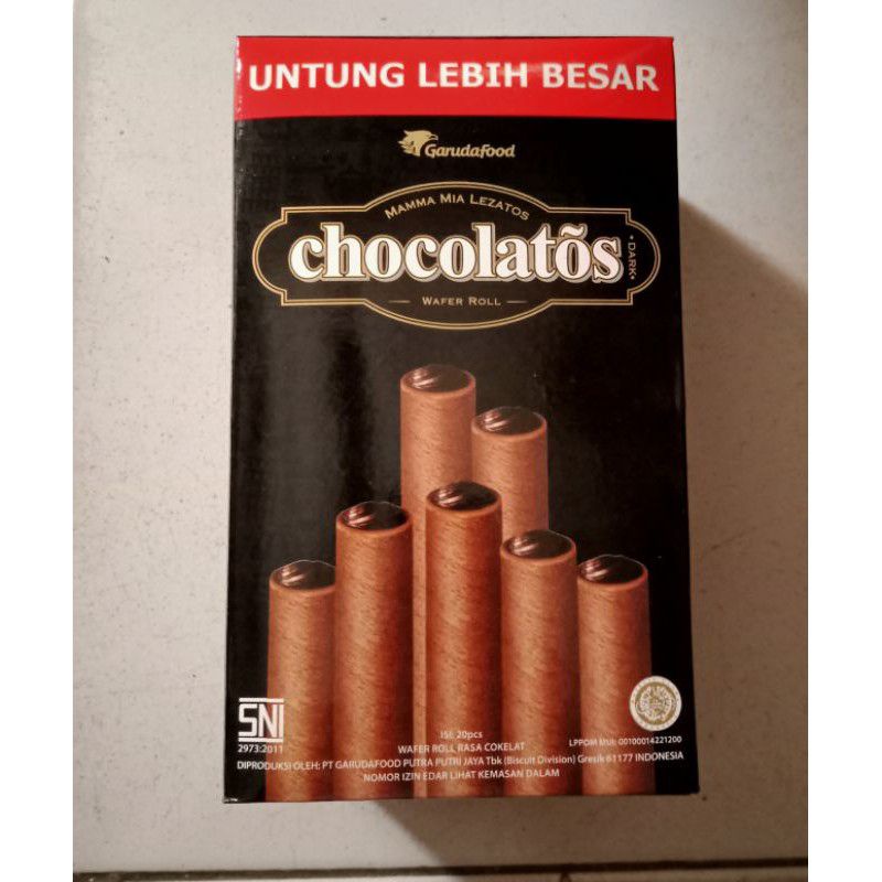 

Wafer Gery Stick Chocolatos Dark 1000An isi 20pcs