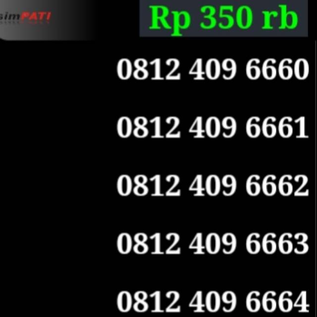 Nomor nomor cantik perdana simpati hoki keberuntungan