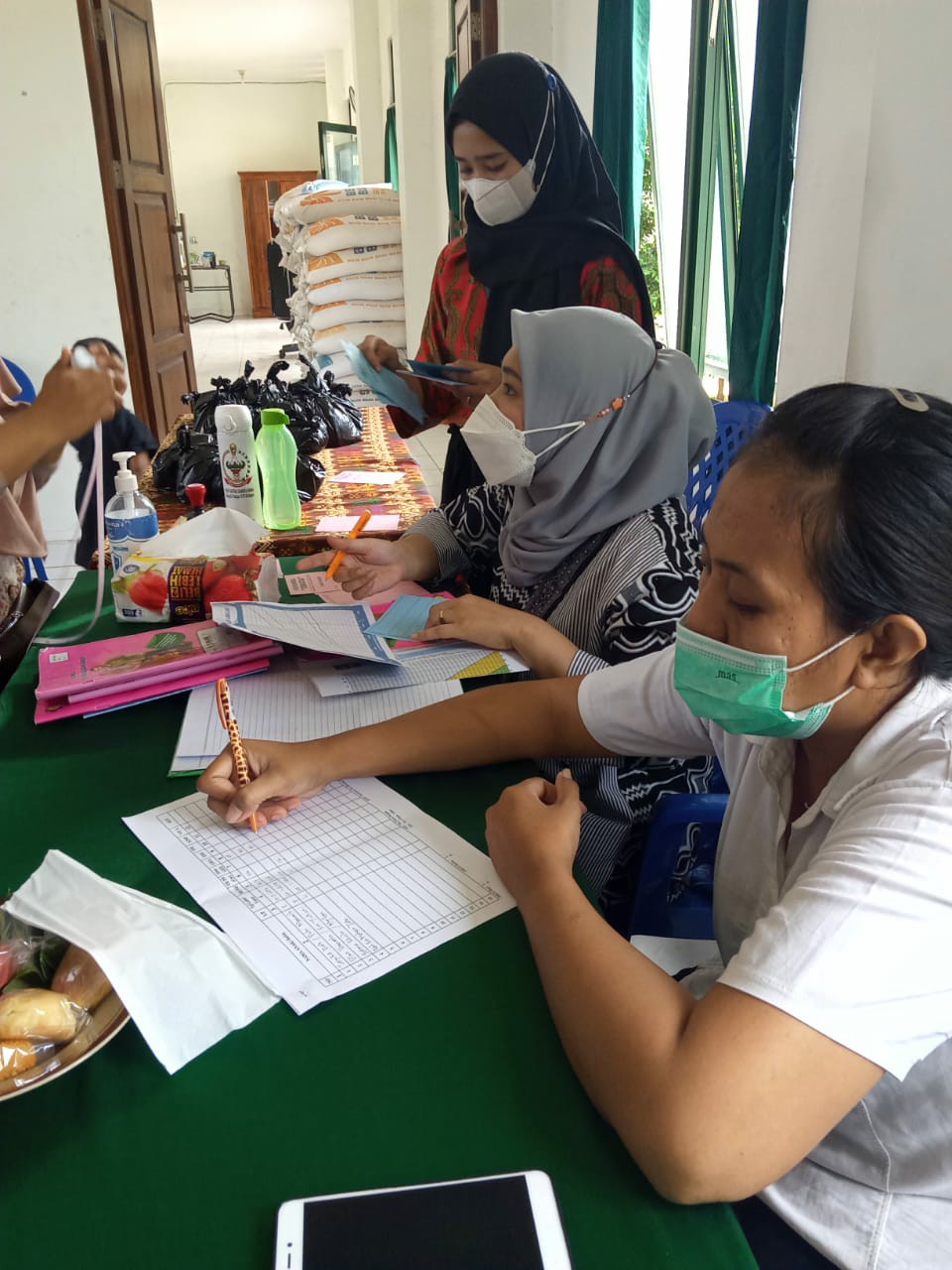 Tey-17 Batik Wanita Asj Sa Hrb026 Kenongo Kemeja Tosca Pendek