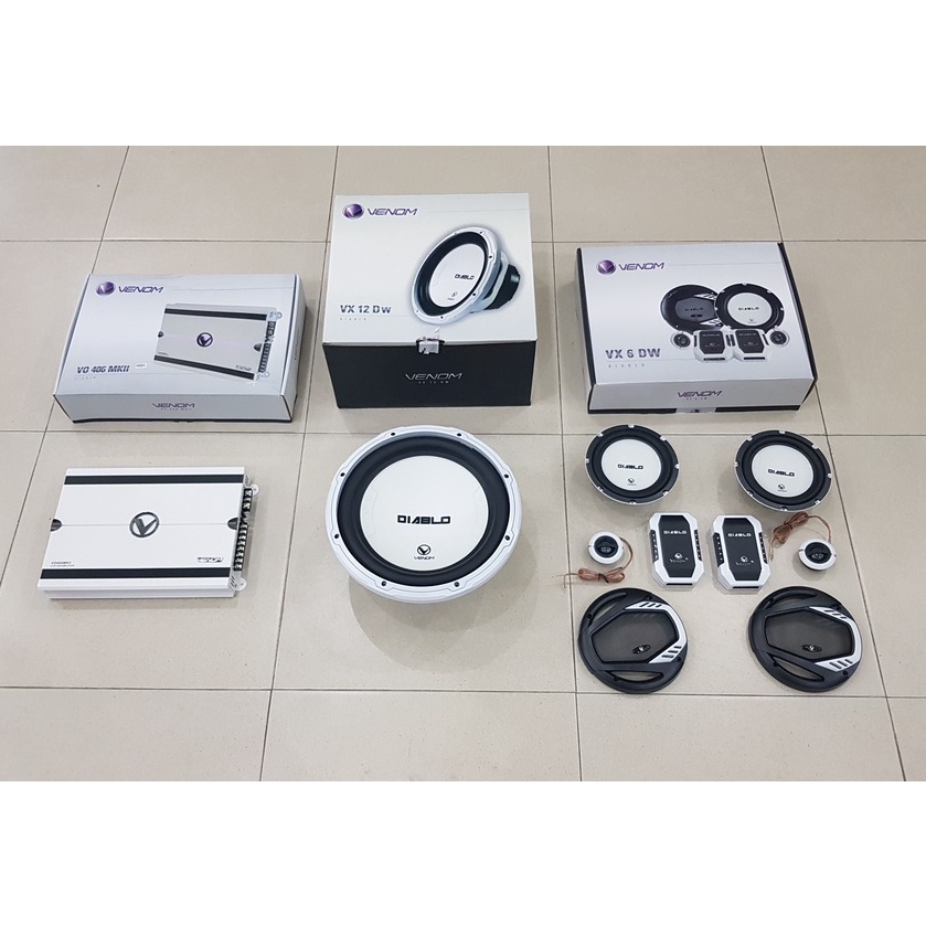 PAKET AUDIO VENOM DIABLO SUPER QUALITY