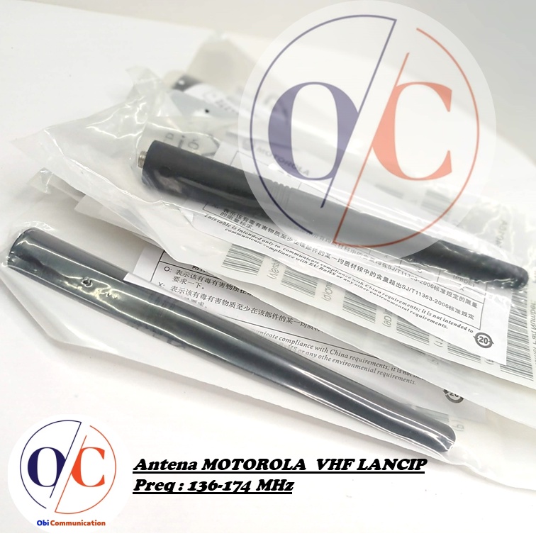 Antena HT Motorola gp-338 gp-328 gp-68 gp-2000 Premium VHF - LANCIP