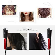 Catokan Rambut Kemei KM 531+ FREE 3 PC PENSIL ALIS  Electric Hair Straightener Temperatur Suhu