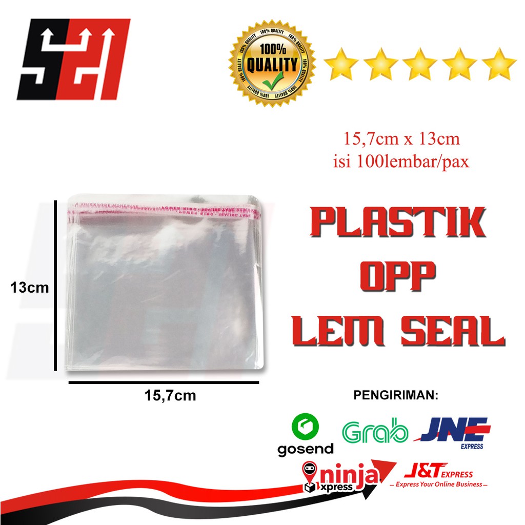 Plastik Opp Roti Vcd Souvenir 15.7x13Murah