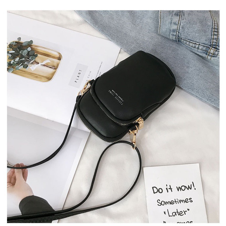 FOREVER YOUNG FY01 TAS BAHU SELEMPANG WANITA TALI PANJANG MUAT HP BAHAN KULIT PU KUALITAS PREMIUM