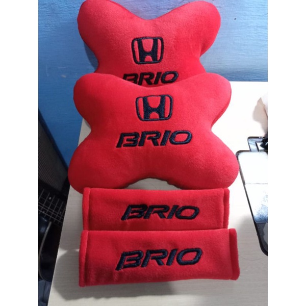 bantal headrest honda mobilio aksesoris interior mobil