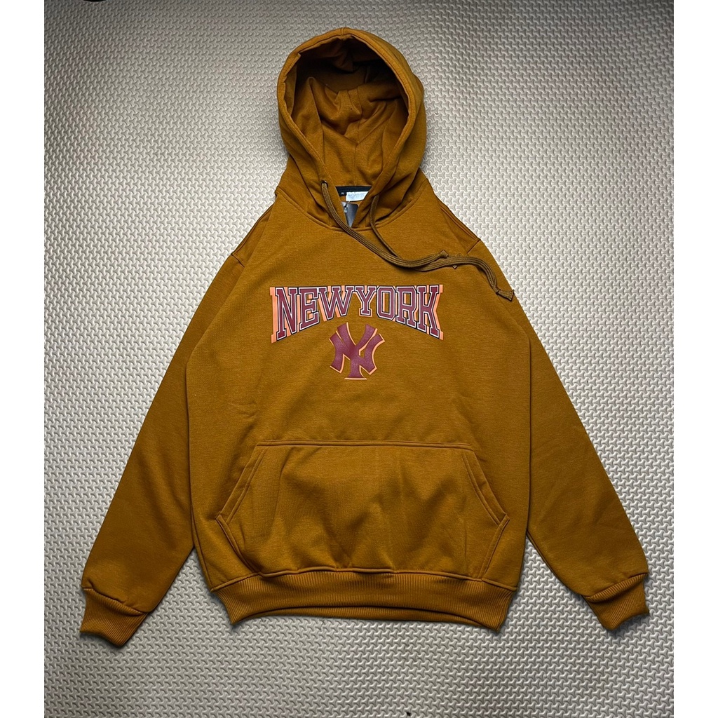NEW YORK COMPANY NY HOODIE BROWN AUTHENTIC UNISEX