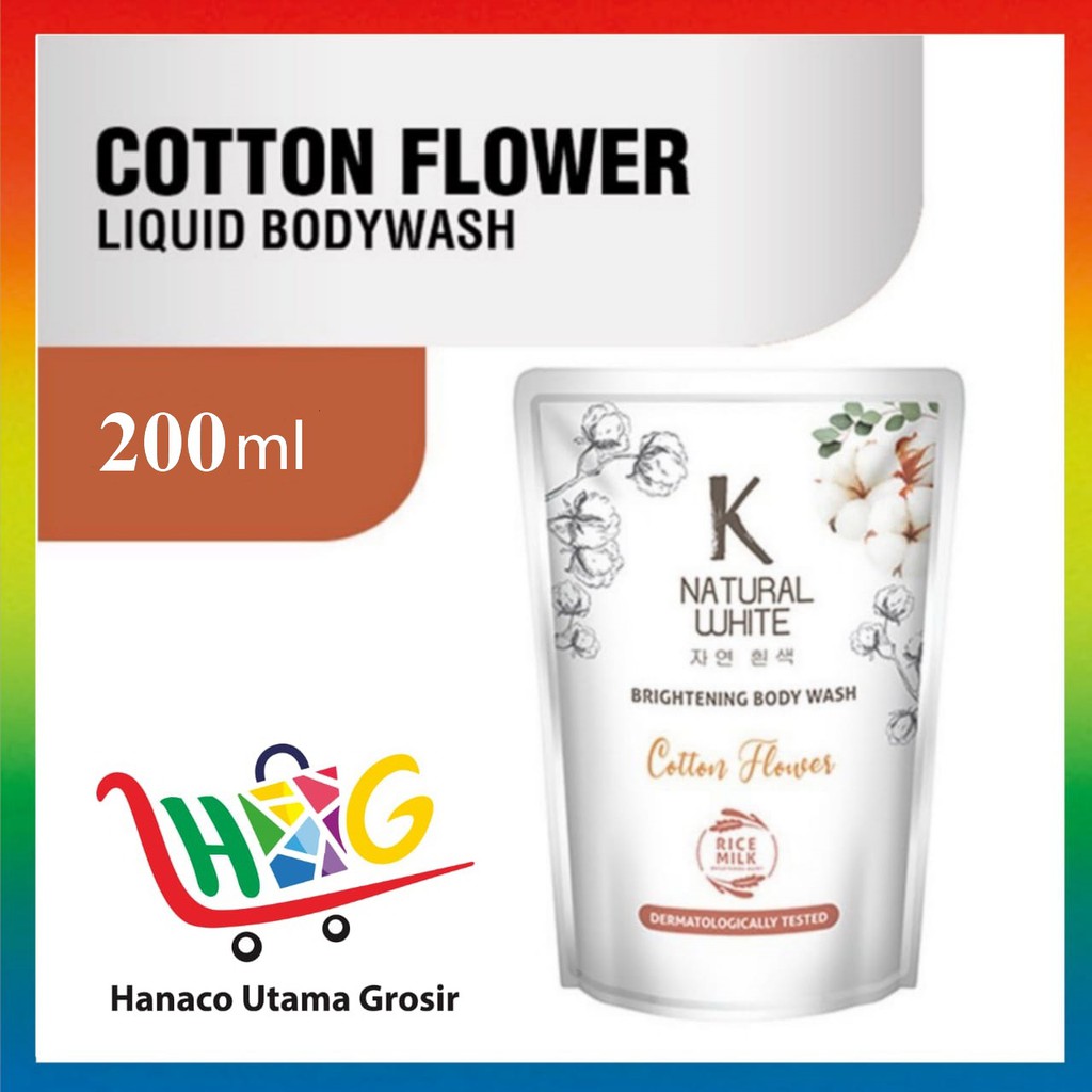 K Natural Bodywash Pouch 200ml