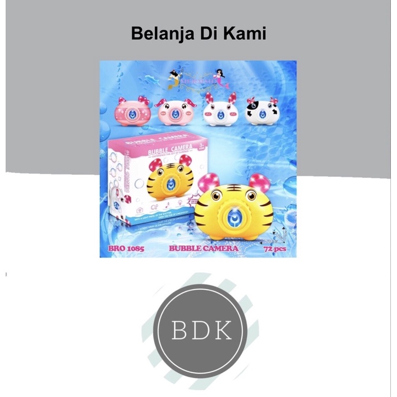 DISKON BESAR BESARAN  MAINAN BUBBLE KAMERA GELEMBUNG SABUN BERMUSIK BUBBLE CAMERA