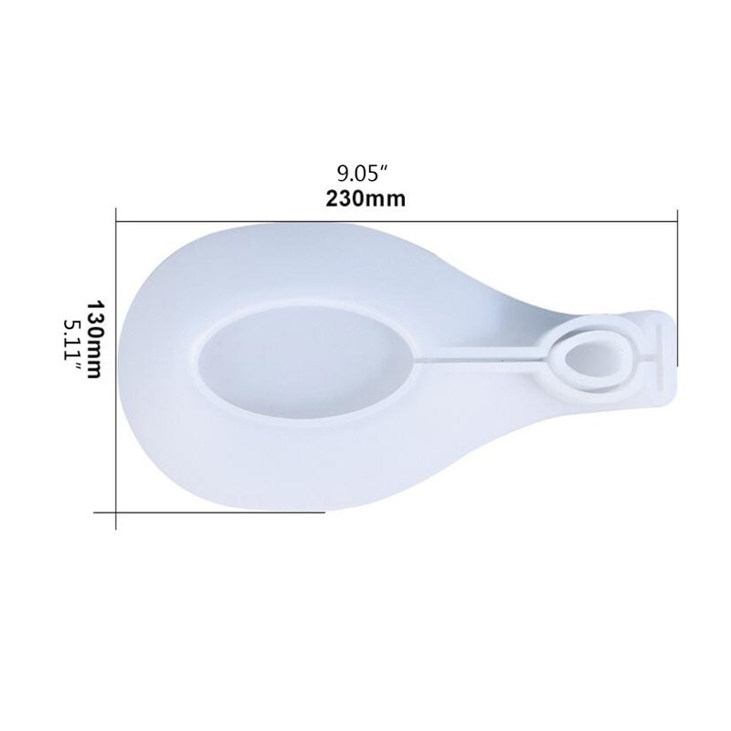 SIY  Spoon Holder Epoxy Resin Mold Rolling Tray Utensil Jewelry Holder Silicone Mould