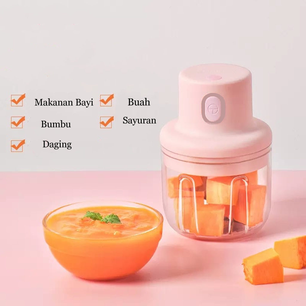 blender mini portable food processor chopper bumbu