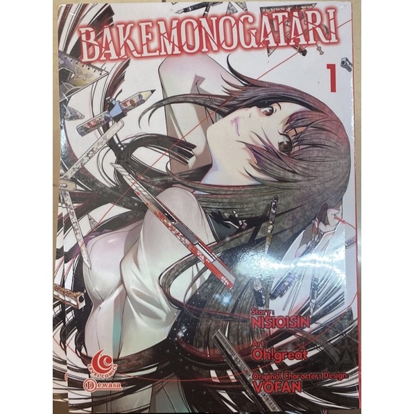 buku komik bakemonogatari