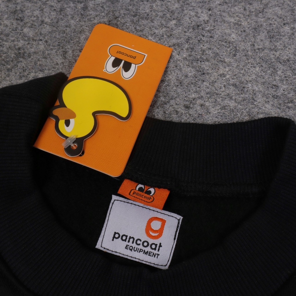 JAKET SWEATER CREWNECK PNCT YELLOW DUCK SIMPLE UNISEX GOOD QUALITY