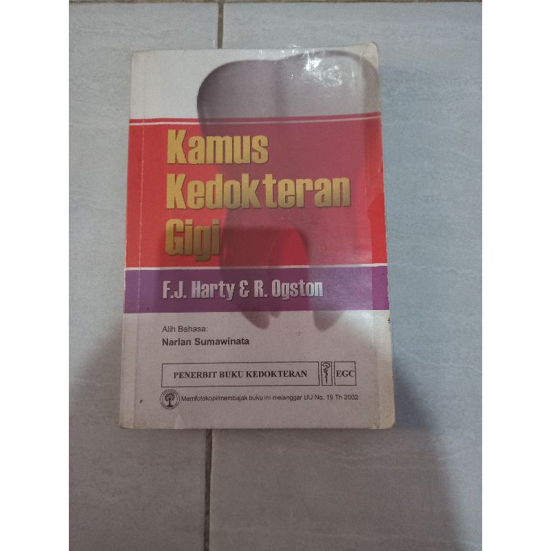PL Preloved Kamus Kedokteran Gigi