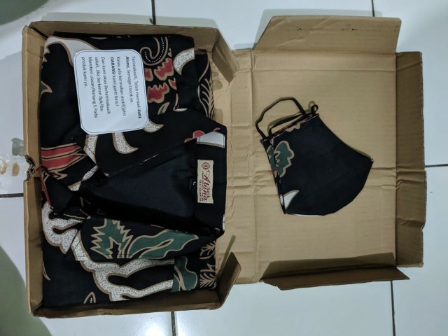 Batik Pria Lengan Panjang Batik Pria Modern Batik Slimfit Batik Tulis Khas Solo Murah