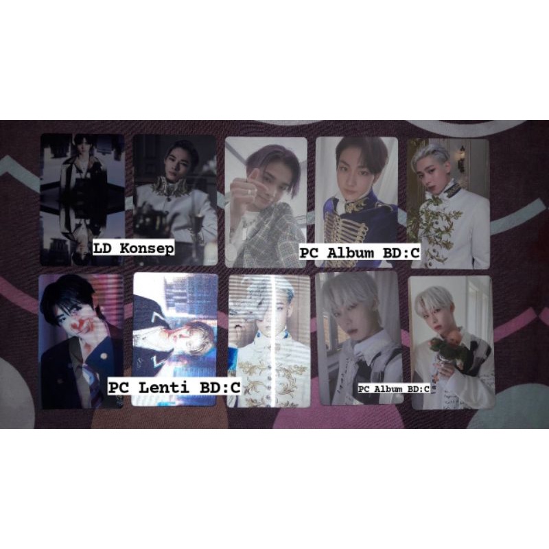 PC PHOTOCARD ENHYPEN SUNGHOON JUNGWON NI-KI SUNOO LD KONSEP LENTI ALBUM BDC