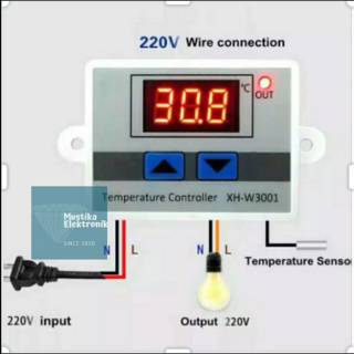 termostart digital 220v Temperatur controller XH-W3001 / thermostat digital
