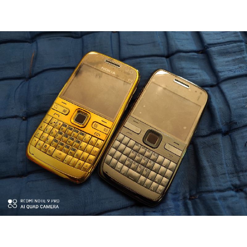 Nokia E72 E71 E63 gold dan silver Second original