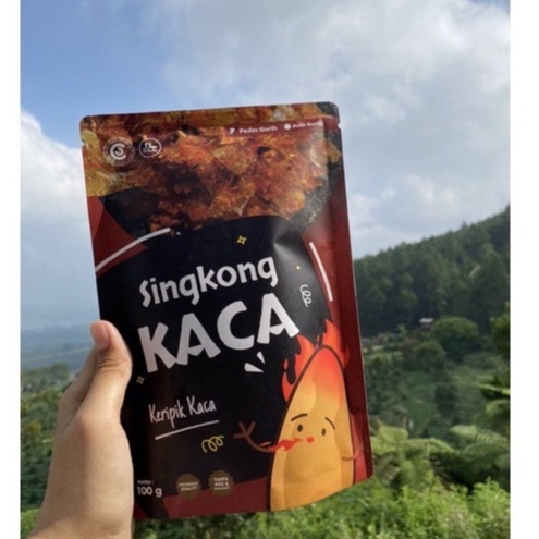 【Limited STOK】✅ REPACK ORIGINAL CACAFOOD KERIPIK KACA | Keripik kaca/beling 250gr BEST SELLER /KRIPI