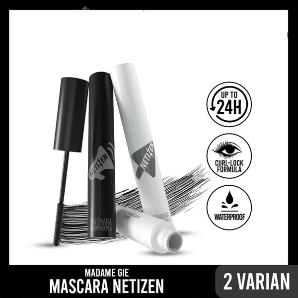 [WATERPROOF] [MASCARA HITAM | BENING] [BPOM] Madame Gie Mascara +62 Netizen - Make Up Maskara Waterproof Hitam | Bening_Cerianti