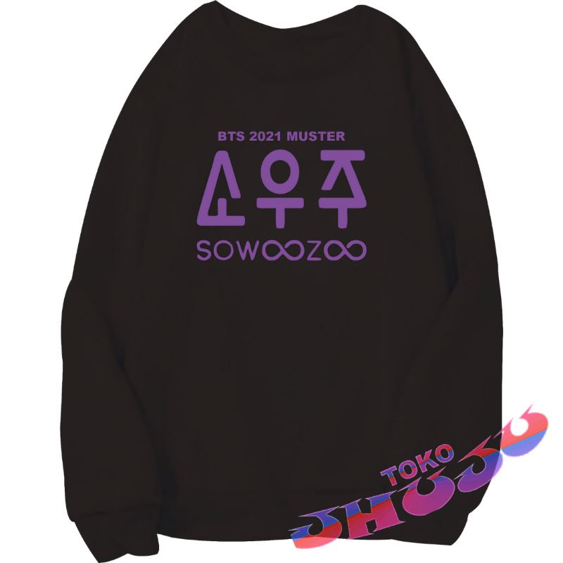 Basic Sweater BTS Suwoozoo Logo Besar