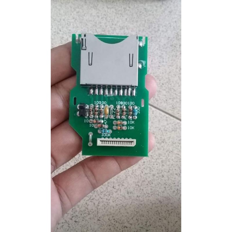 papan PCB sarang SD card keyboard technics kn 2600