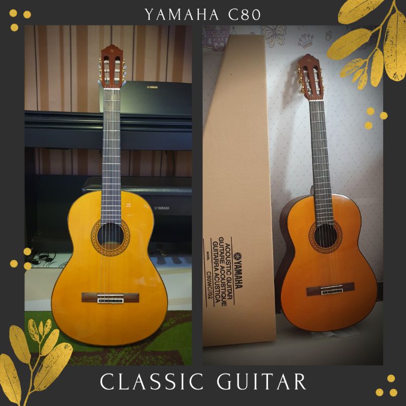 GUITAR CLASSIC GITAR KLASIK YAMAHA C80 PREMIUM