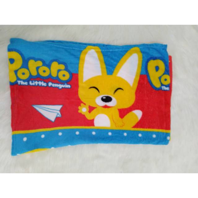 Selimut karakter anak pororo